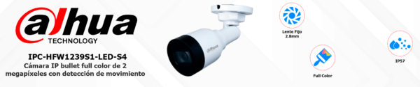 DAHUA IPC-HFW1239S1-LED-S4