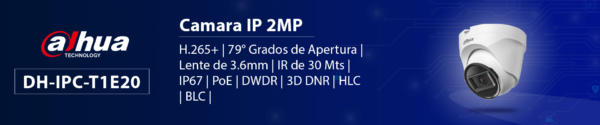 DAHUA IPC-T1E20